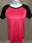 Ladies Pink and Black Workout Shirt