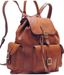 Leather Backpack Purse