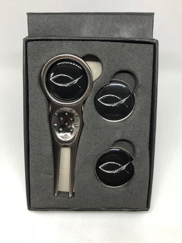 Divot Tool with Ball Marker Gift Set